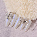 Flash Luxury Accessories Double-layer Rotating Windmill Nail Art Decoration