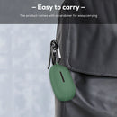 Bluetooth-Compatible Earbuds Case for QCY T17 Protector Cover Skin (Green) Newly