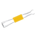2 in 1 Mechanical Keyboard Key Cap Puller Universal Shaft Remover (Yellow)