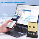 USB Bluetooth 4.0 Adapter Dongle CSR 4.0 Wireless Audio Receiver for Win 10 8 PC