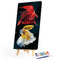 Two Fish Oil Paint By Numbers DIY Canvas Wall Art Picture Craft Home Decoration