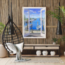 #A Paint By Numbers for Kid Beginner Outside Door Seascape Home Decor Painting