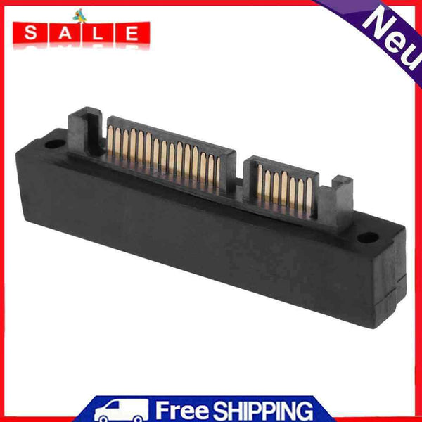 22Pin SATA Male 22Pin SAS Female Port Extension Converter Adapter