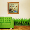 DIY 5D Round Diamond Rhinestone Cross Stitch Painting Home Decor Cute Cat