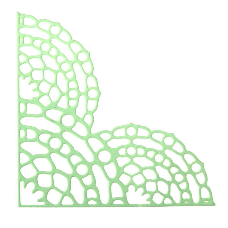 Micolot Metal Frame Punching Stencils Stencils Embossing Stencil for DIY Scra