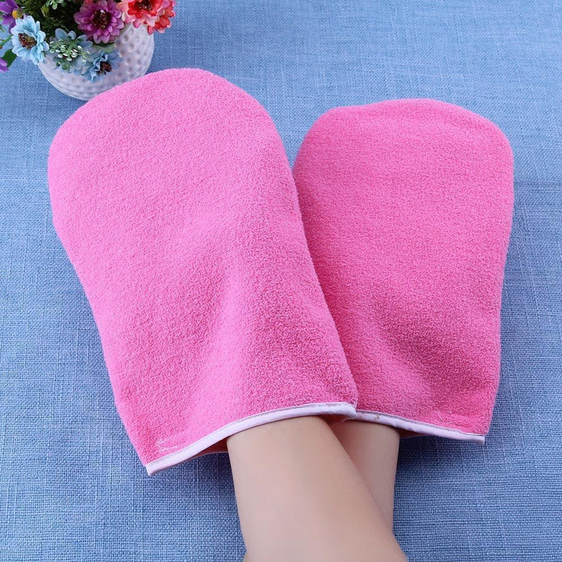GLOBEAGLE Care Gloves Heat Conservation Paraffin Hot Wax Hand Foot Protection Beauty