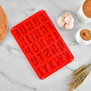 Letter Alphabet Pudding Bakeware Mould Cake Chocolate Silicone Make Ice DIY V0O5