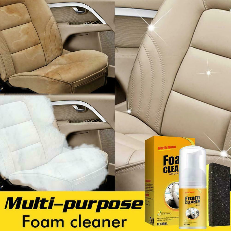 30ML Multi-purpose Foam Cleaner Cleaning Agent Automoive Car Interior Foam Z6E9