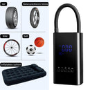 Mini Digital Wireless Tyre Inflator 60W Portable Air Light LED Pump Car G4E0