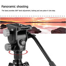High Performance Aluminum Video Fluid Head Hydraulic Damper Tripod Single Leg Instod - Dr