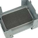 #A Mini Folding Camping Alcohol Stove Stainless Steel Solid Fuel Wax Furnace