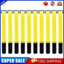 20pcs Fishing Rod Tie Strap Holder Suspenders Hook Cable Cord Belt (Yellow)