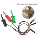 3pcs Test Hook Testing Clip Transistor Tester with Male Head DuPont Line Newly