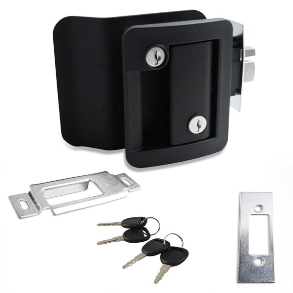 w/ Deadbolt Entry Door Lock Door Latch Handle Lock Cabinet Lock RV Handle Latch