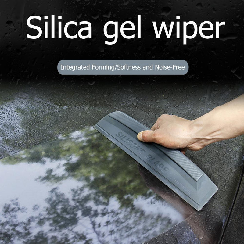 Silicone Blade Car Wash Water Wiper Soap Scraper Squeegee Window Cleaner Newly