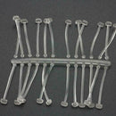 UK 24pcs Carp Fishing Boillie Stops Hair Rig Stopper Best Bait Holder Stiff N6N6