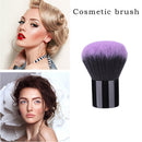 Loose Powder Nail Art Cleaning Brush Remove Dust Mushroom Brush (Purple) Newly