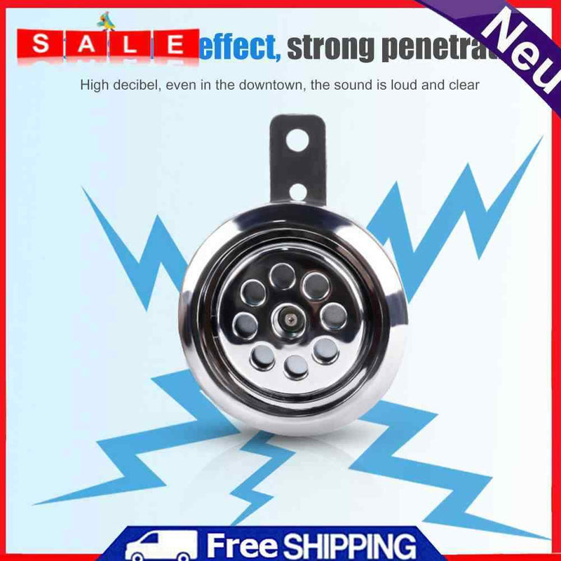 Electric horn 105dB for motorcycle motorcycle scooter electric bike 120x85x25mm