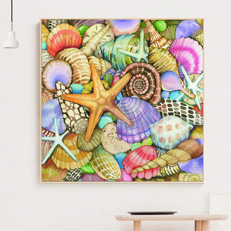 Starfish Mosaic Diamond Painting Drawing Full Round Drill DIY Art Handcraft Kit