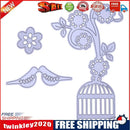 3pcs Small Flowerpot Metal Cutting Dies Stencil DIY Scrapbooking Paper Card