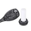 12LED Solar Flame Torch Flickering Lights Garden Lawn Path Decor (1pc)