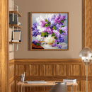 5D DIY Diamond Painting Kits Full Round Drill Flowers Picture Wall Decoration