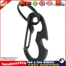 Outdoor Climbing Carabiner Bottle Opener Buckle Keychain Ring EDC Tools Newly
