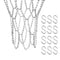 Duty Sports Durable Metal Basketball Net Chain Nets Link Rims with S Hooks