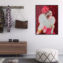 DIY Part Drill Special-shaped Diamond Painting Elegant Lady Mosaic (Y030) Newly