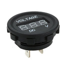 Automobile Motorcycle DC 12V to 24V LED Digital Voltmeter Bule Led Newly
