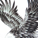 2pcs Eagle Fashion Arm Waterproof Simulation Body Tattoo Stickers