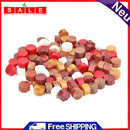 100pcs Retro Octagon Fire Painting Pills Sealing Wax Granules Stamping Wraps