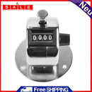 Mini Digital Hand Tally Counter 4 Digit Number Manual Counting Sports Round