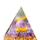 5cm Orgonite Pyramid Heal Reiki Orgone Energy Generator Crystal Stone (D) Newly