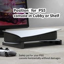 2pcs/Set Horizontal Game Discs Storage Stand for PS 5 UHD Version Game Console