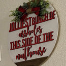 Ornament National Lampoon Door Decor Christmas Hanging Sign Door Hanger