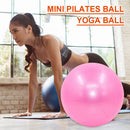 PVC Fitness Yoga Ball Thickened Explosion-proof Exercise Equipment (Pink) Newly