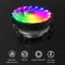 Aluminum Colorful Luminous CPU Cooler Practical Cooling Fan for AMD 775/115