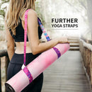 Yoga Mat Strap Belt Adjustable Shoulder Fitness Carrying Belt (Colorful)