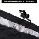 BBQ Grill Cover Barbecue Round Smoker Cover Waterproof Patio Hot For Garden Q0J5