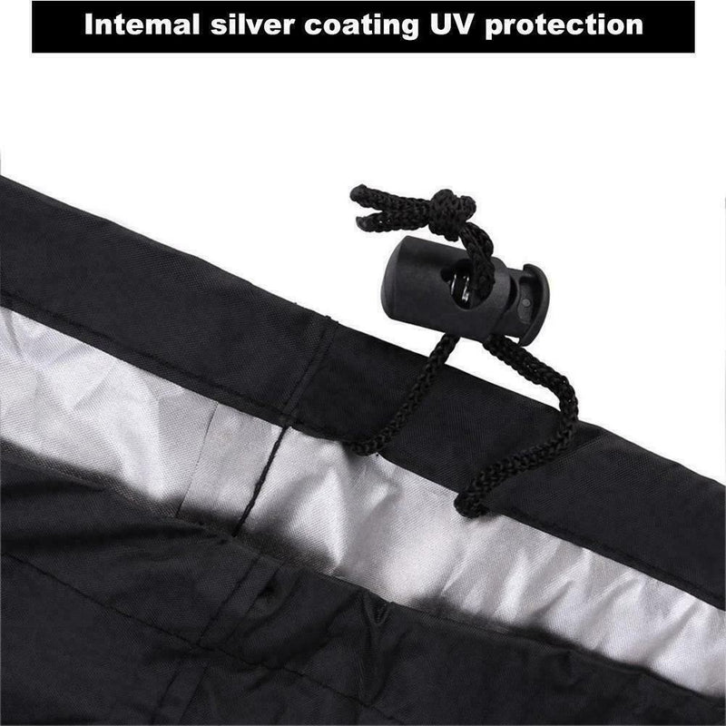 BBQ Grill Cover Barbecue Round Smoker Cover Waterproof Patio Hot For Garden Q0J5