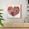 Part Special Shaped Drill Diamond Painting 5D Flower Heart Handiwork Mosaic Kit