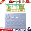 Metal Steel Grass Flower Garden Fence Cutting Die Stencil for DIY Scrapbook
