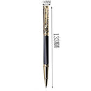 Luxury Writing Supplies Ballpoint Pen Metal Rollerball Pen Signature Black Ink