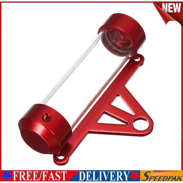 Motorcycle Tax Tube Waterproof Motorbike License Cylindrical Holder(Red) #F