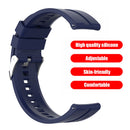 Silicone Smart Watch Strap Band for Amazfit GTR 2e/GTR 2 (Midnight Blue) Newly