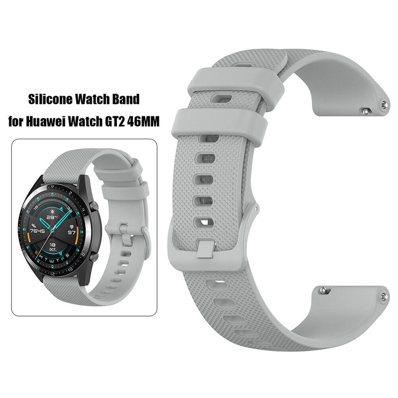 22mm Silicone Wristband Replacement for Huawei Watch GT2 42mmGT 46mm/GT 42mm