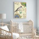 DIY Oil Paint by Numbers Kit Flowers and Birds Picture Coloring Art Craft Dec