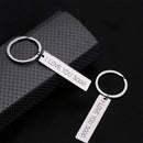 I Love You 3000 Unique Keychain Key Ring Gift for Lovers Couples Wife Girlfriend