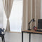 4pcs 100 X 130 cm Stars Blackout Curtain Living Room(Beige?